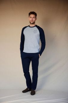 Sam Organic Cotton Jersey Pajama Set- XL