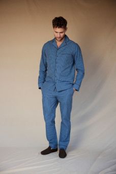 Ethan Cotton/Lyocell Pajama Set- L
