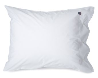 Pin Point White Pillowcase 50x70
