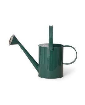 Iron Watering Can, Green- One Size