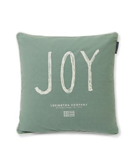 Joy Organic Cotton Canvas Pillow Cover- 50x50