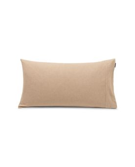 Herringbone Cotton/Cashmere Flannel Pillowcase- 50x70