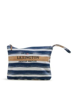 Three Mile Organic Cotton Bag, Blue Multi Stripe