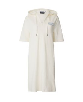 Petra Organic Cotton Terry Dress - Strandkjole Offwhite XL