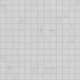 Flis, Calacatte mosaikk 5x5cm, 1 m2 pr pk (1749,- m2)