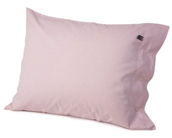 Pin Point Pink/White Pillowcase 50x70