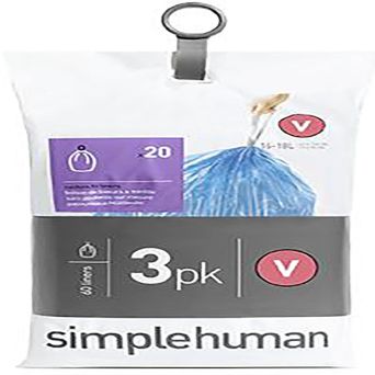 simplehuman Avfallspose V 16-18L /60stk