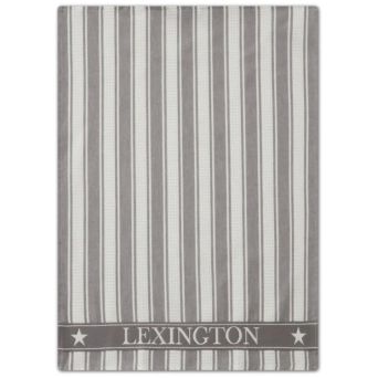 Lexington Icons Cotton Twill Waffle Striped Kitchen Towel